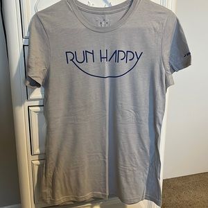 Brooks Run Happy Tee